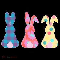 Cute Patterns Easter Bunnies Mesh Reversible Basketball Jersey Tank