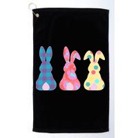 Cute Patterns Easter Bunnies Golf Towel