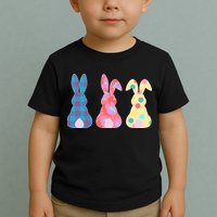 Cute Patterns Easter Bunnies Toddler T-Shirt