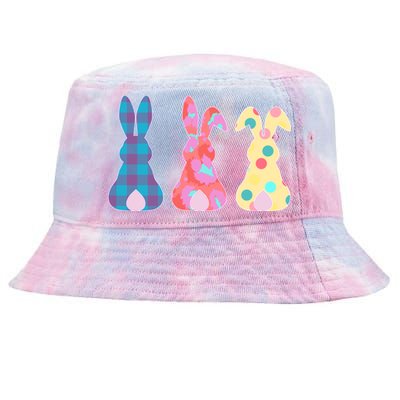 Cute Patterns Easter Bunnies Tie-Dyed Bucket Hat