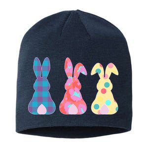 Cute Patterns Easter Bunnies Sustainable Beanie