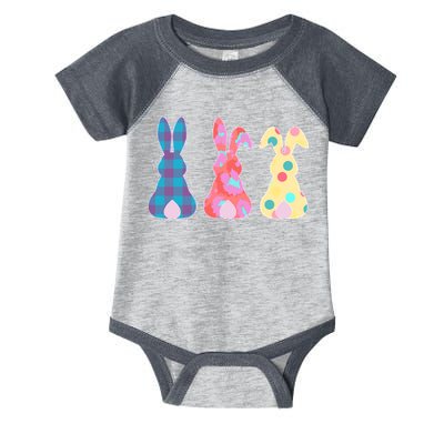 Cute Patterns Easter Bunnies Infant Baby Jersey Bodysuit
