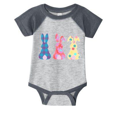 Cute Patterns Easter Bunnies Infant Baby Jersey Bodysuit