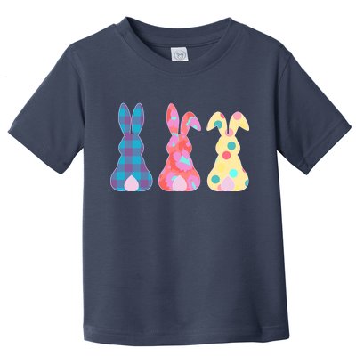 Cute Patterns Easter Bunnies Toddler T-Shirt