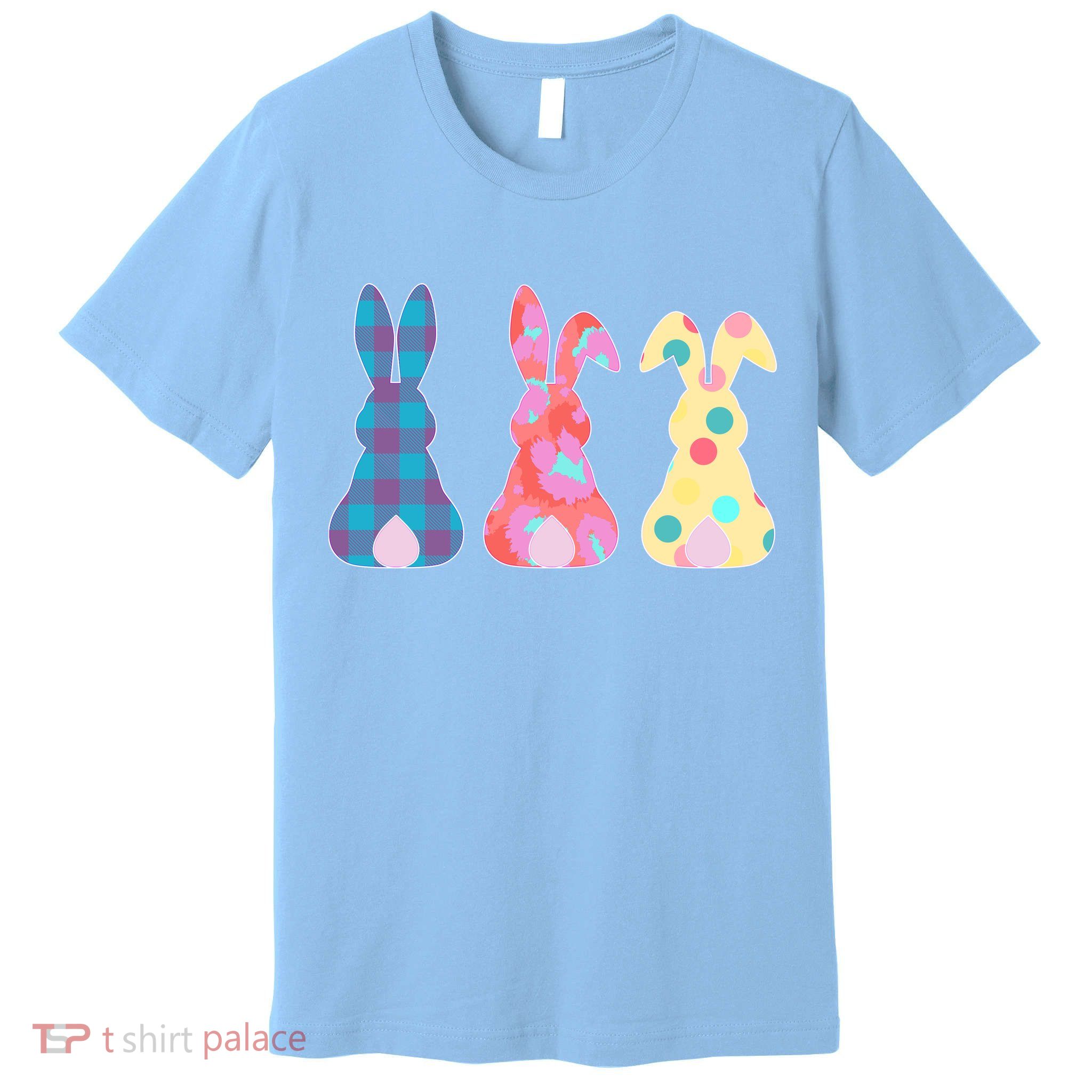 Cute Patterns Easter Bunnies Premium T-Shirt