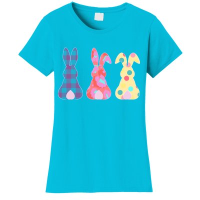 Cute Patterns Easter Bunnies Women's T-Shirt