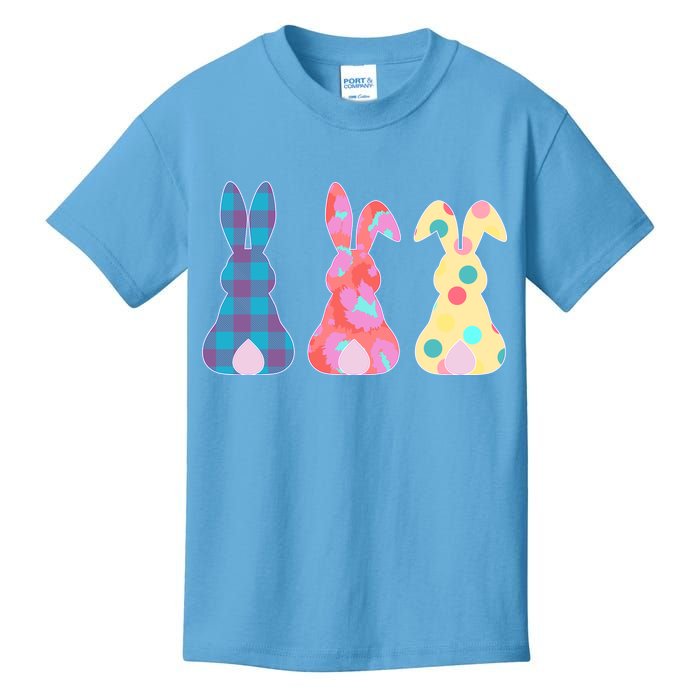 Cute Patterns Easter Bunnies Kids T-Shirt