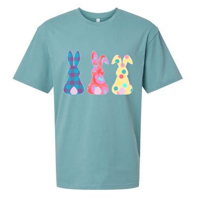 Cute Patterns Easter Bunnies Sueded Cloud Jersey T-Shirt