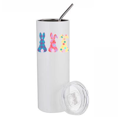 Cute Patterns Easter Bunnies Stainless Steel Tumbler