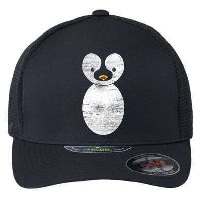 Cute Penguin Flexfit Unipanel Trucker Cap