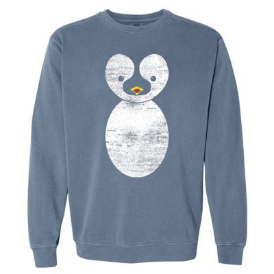 Cute Penguin Garment-Dyed Sweatshirt