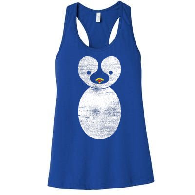 Cute Penguin Women's Racerback Tank