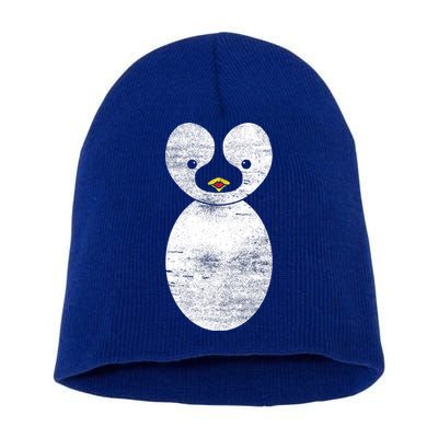 Cute Penguin Short Acrylic Beanie