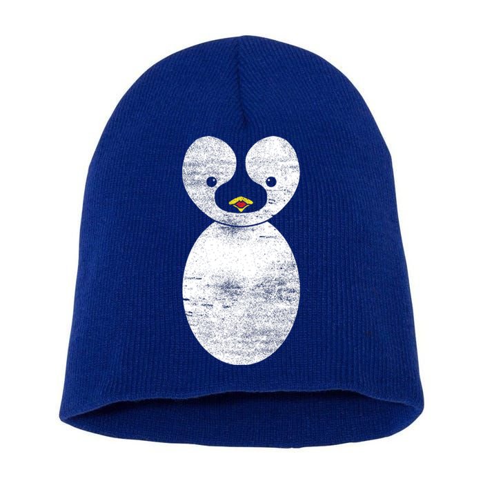 Cute Penguin Short Acrylic Beanie