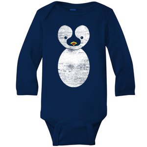 Cute Penguin Baby Long Sleeve Bodysuit