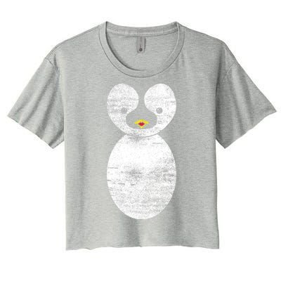 Cute Penguin Women's Crop Top Tee