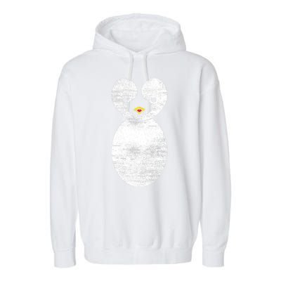 Cute Penguin Garment-Dyed Fleece Hoodie