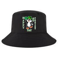 Cute Penguin Happy St Patricks Day Cool Comfort Performance Bucket Hat