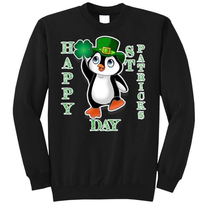 Cute Penguin Happy St Patricks Day Sweatshirt