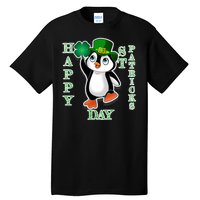 Cute Penguin Happy St Patricks Day Tall T-Shirt