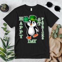 Cute Penguin Happy St Patricks Day Premium T-Shirt