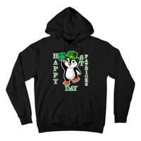 Cute Penguin Happy St Patricks Day Tall Hoodie