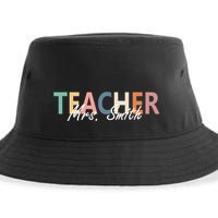 Cute Personalize Teacher Customizable Gift Custom Sustainable Bucket Hat