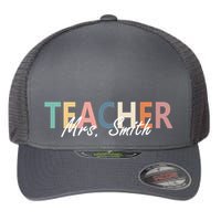 Cute Personalize Teacher Customizable Gift Custom Flexfit Unipanel Trucker Cap