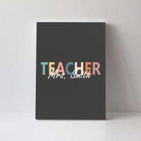 Cute Personalize Teacher Customizable Gift Custom Canvas