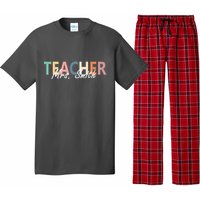 Cute Personalize Teacher Customizable Gift Custom Pajama Set