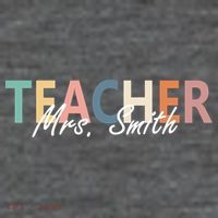 Cute Personalize Teacher Customizable Gift Custom Mousepad