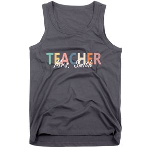 Cute Personalize Teacher Customizable Gift Custom Tank Top