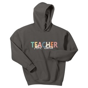 Cute Personalize Teacher Customizable Gift Custom Kids Hoodie