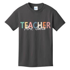 Cute Personalize Teacher Customizable Gift Custom Kids T-Shirt