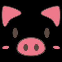Cute Piggy Face Halloween Costume Apron