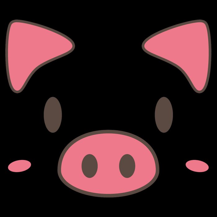 Cute Piggy Face Halloween Costume Apron