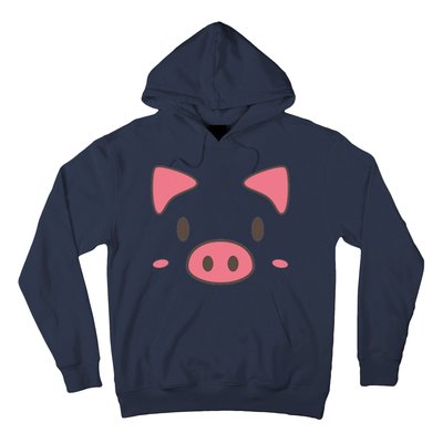 Cute Piggy Face Halloween Costume Hoodie