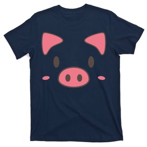 Cute Piggy Face Halloween Costume T-Shirt