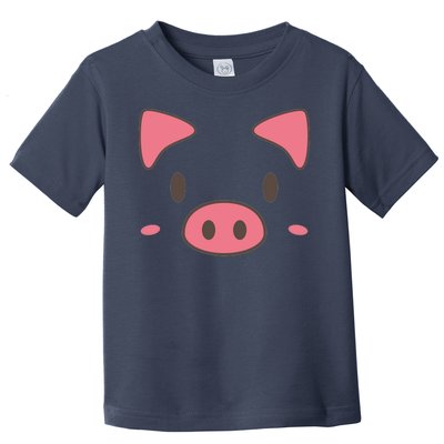 Cute Piggy Face Halloween Costume Toddler T-Shirt