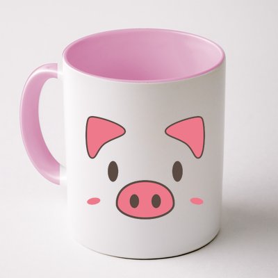 Cute Piggy Face Halloween Costume Coffee Mug