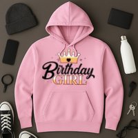 Cute Princess Tiara Birthday Girl  Hoodie