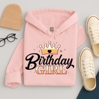 Cute Princess Tiara Birthday Girl  Hoodie