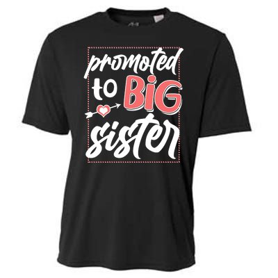 Cute Promoted To BIG Sister Cooling Performance Crew T-Shirt