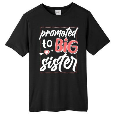 Cute Promoted To BIG Sister Tall Fusion ChromaSoft Performance T-Shirt