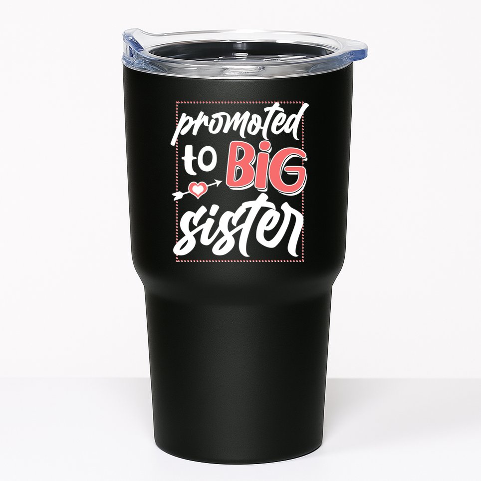 Cute Promoted To BIG Sister Tumbler