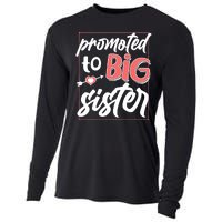 Cute Promoted To BIG Sister Cooling Performance Long Sleeve Crew