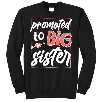 Cute Promoted To BIG Sister Tall Sweatshirt