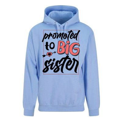 Cute Promoted To BIG Sister Unisex Surf Hoodie