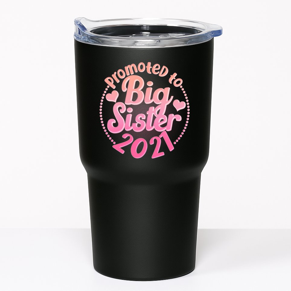 Cute Promoted To Big Sister 2021 Tumbler