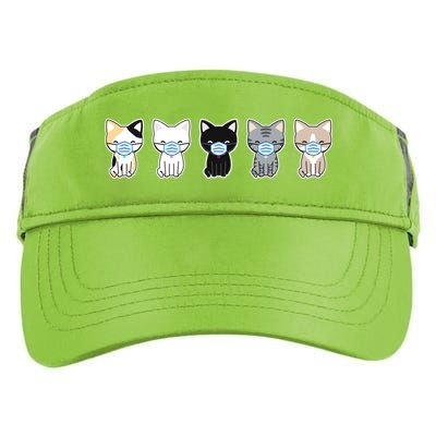 Cute Quarantine Kitties Adult Drive Performance Visor